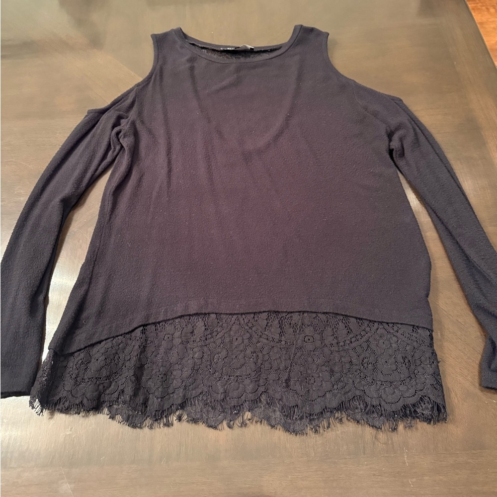 Generation Love size Medium cold shoulder sweater